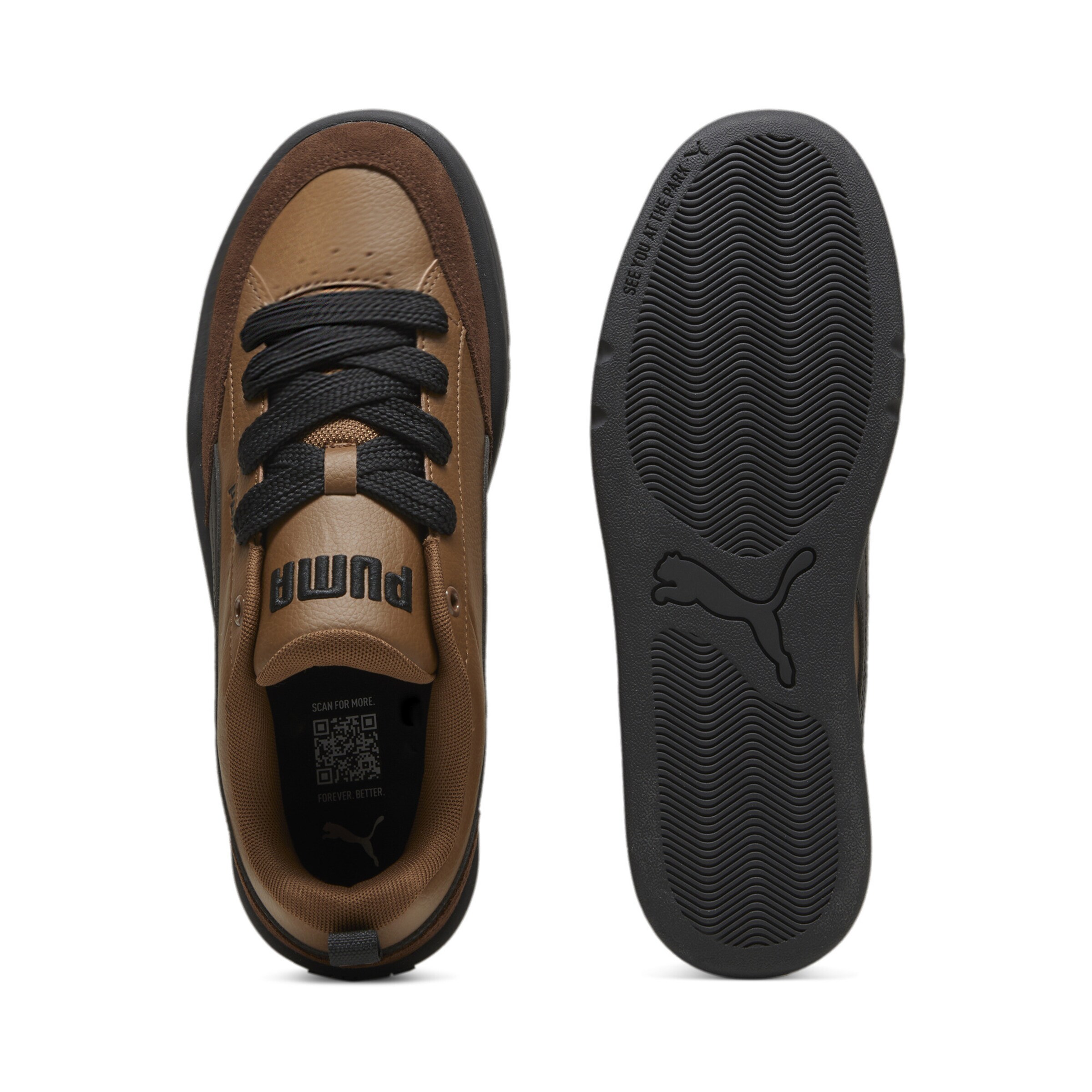 PUMA Sneakers 'Park Lifestyle' in Brown