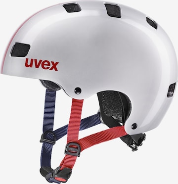 UVEX Helmet in Silver: front