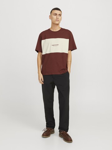 JACK & JONES Shirt in Bruin