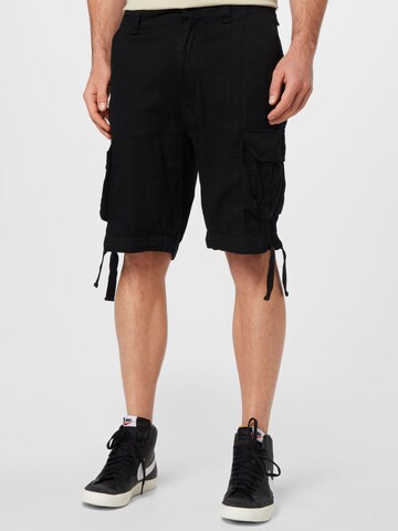 Brandit Regular Shorts in Schwarz: Vorderseite