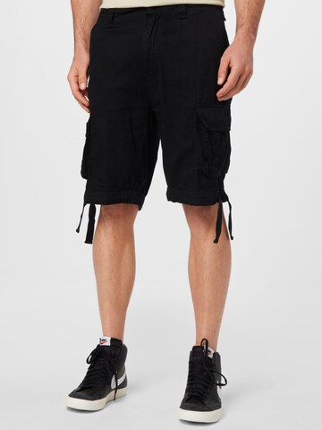 Brandit Regular Shorts in Schwarz: predná strana