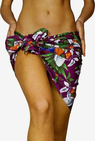 King Kameha Strandtuch 'Cherryparrot' in Rot: Vorderseite