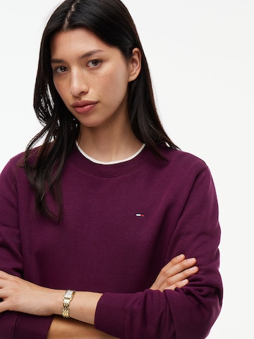 Sweat-shirt Tommy Jeans en violet