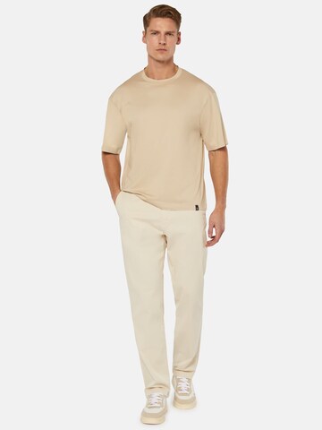 Boggi Milano Slim fit Chino Pants in Brown