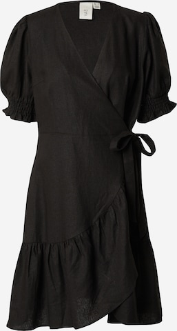 Robe 'FLAXY' Y.A.S en noir : devant