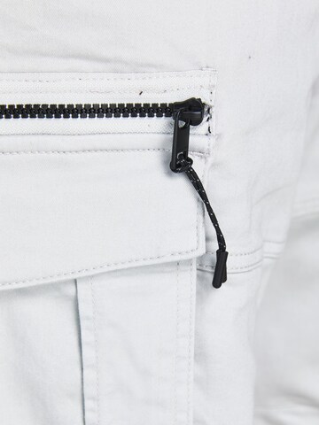 Regular Pantalon cargo 'Dex' JACK & JONES en gris