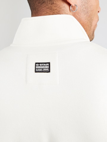 G-STAR Sweat jacket in Beige