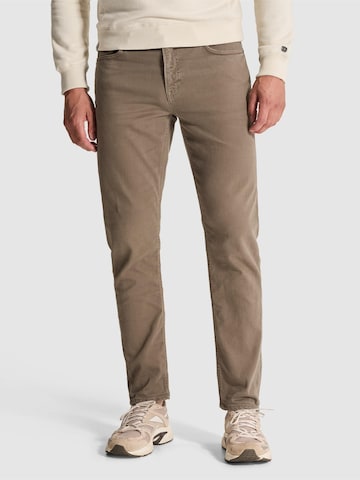 Regular Pantalon 'Valver regular fit pants' CAST IRON en marron : devant