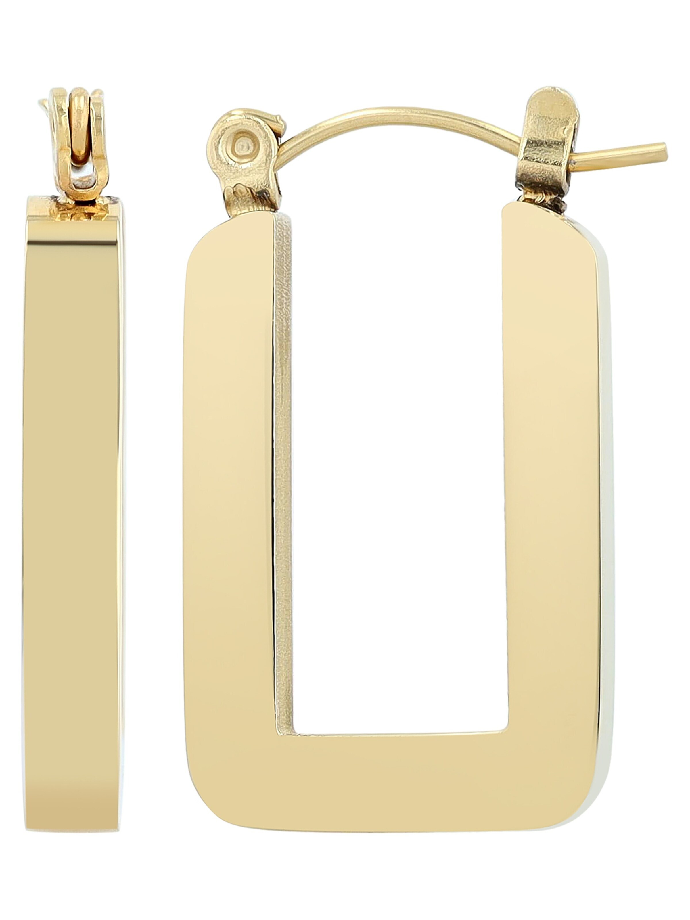 Akzent Earrings 'wasserfest' in Gold