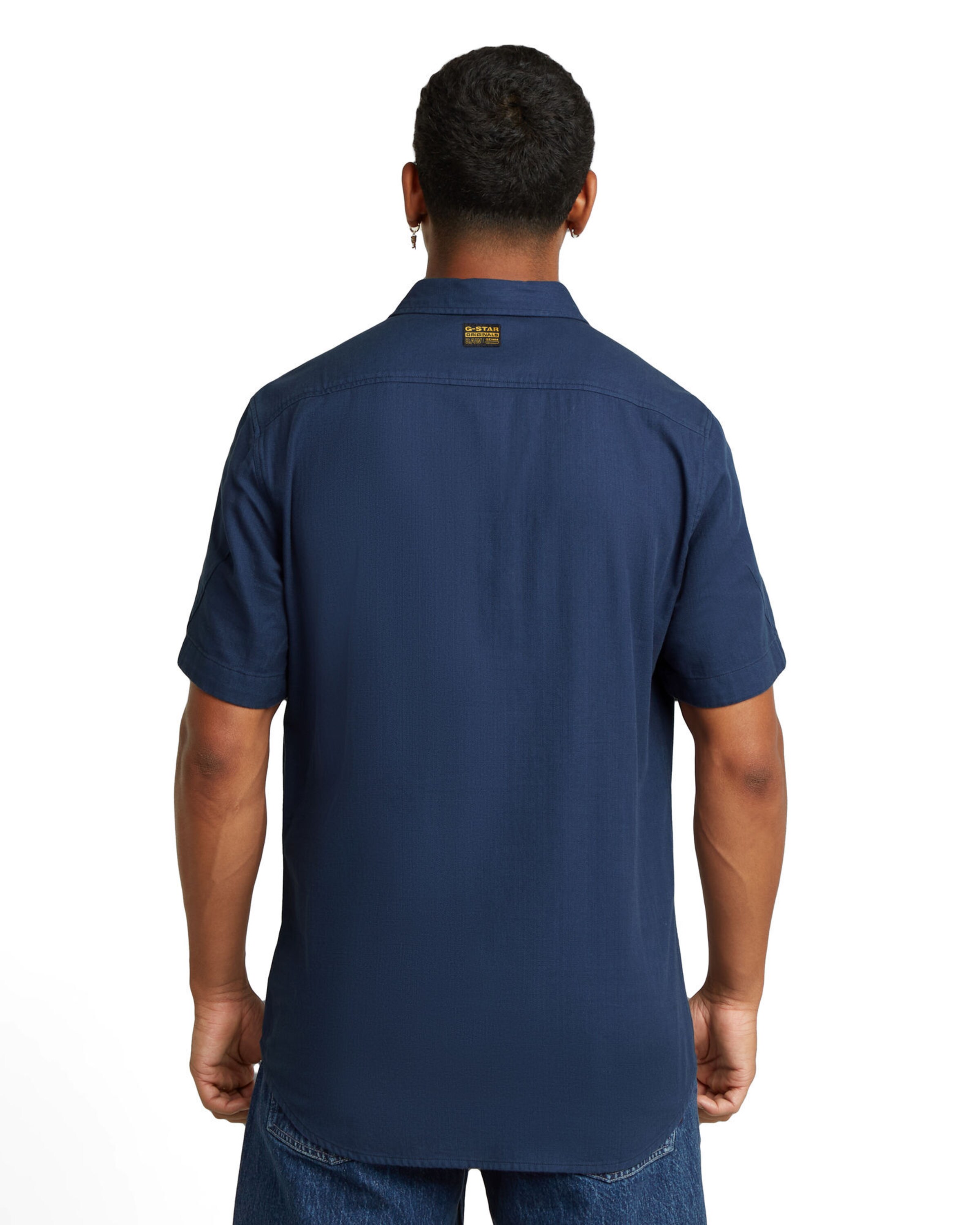 G-STAR Slim fit Overhemd in Blauw
