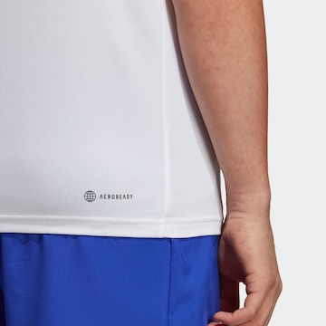 ADIDAS PERFORMANCE - Camisa funcionais 'Train Essentials' em branco