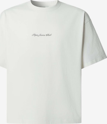 T-Shirt Pepe Jeans en blanc : devant