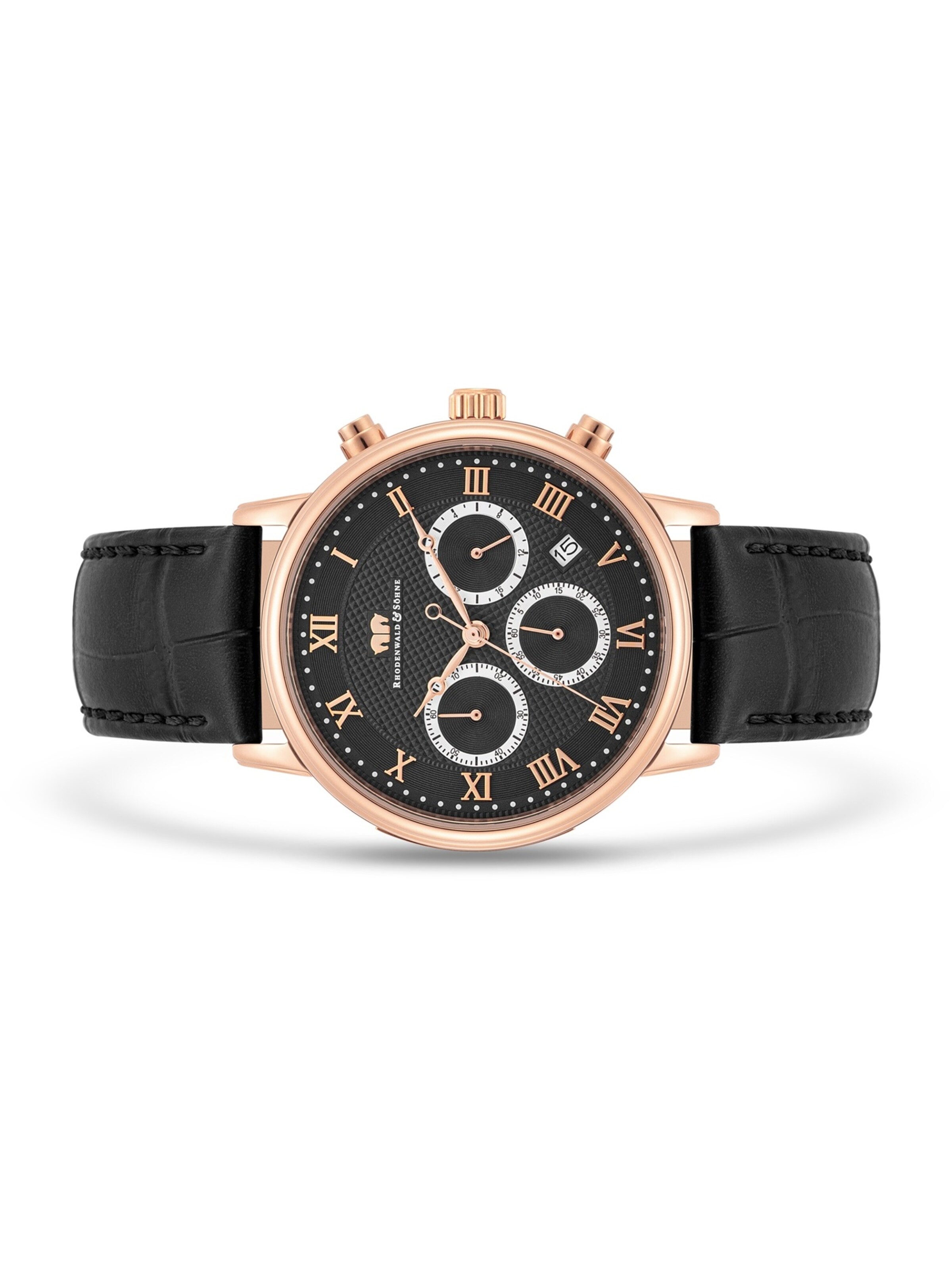 Rhodenwald & Söhne Analoog horloge in Goud