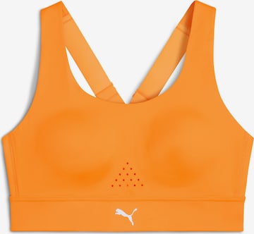 Soutien-gorge de sport 'PWRbreathe' PUMA en orange : devant