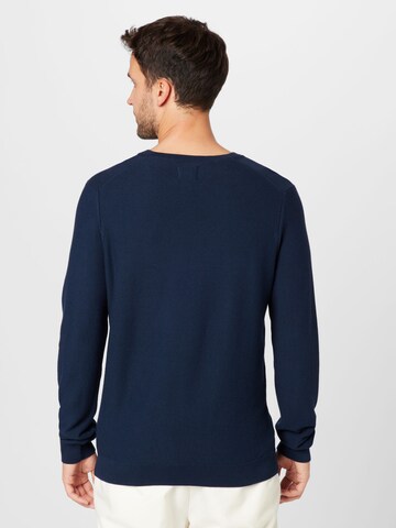 MUSTANG Sweater 'Emil' in Blue