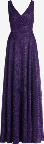 Vera Mont Evening Dress in Purple: front