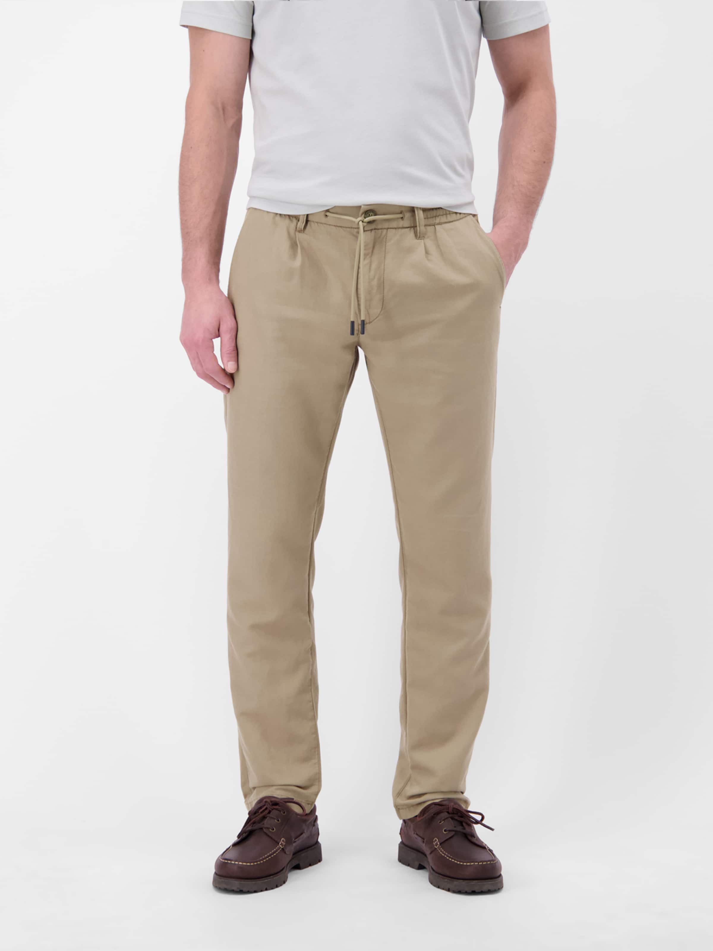 LERROS Regular Chino in Beige: voorkant