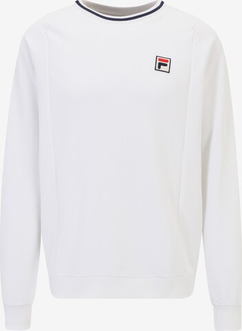 FILA Sweatshirt 'LOCKWISCH' in Wit: voorkant