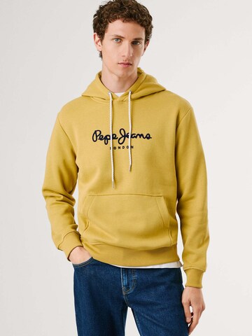 Sweat-shirt 'Macbeth Plain' Pepe Jeans en jaune : devant