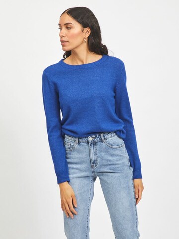 VILA Sweater in Blue: front