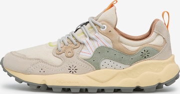 Baskets basses 'YAMANO 3 UNI' Flower Mountain en blanc : devant