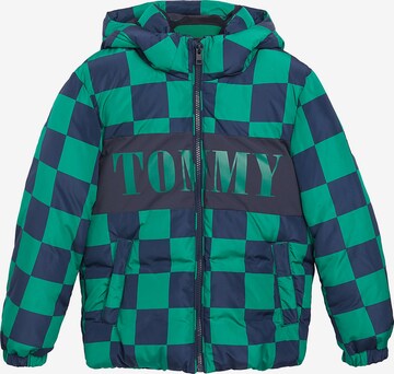 TOMMY HILFIGER Tussenjas in Groen: voorkant