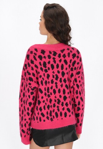 Cardigan myMo ROCKS en rose