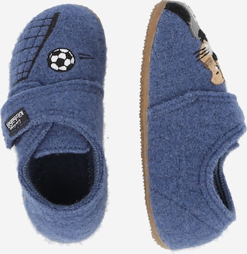 Living Kitzbühel Slippers 'Tiger' in Blue