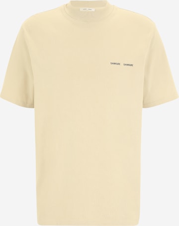 Samsøe Samsøe - Regular Fit Camisa 'Norsbro' em amarelo: frente