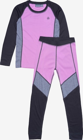 COLOR KIDS Underwear Set in Purple: front