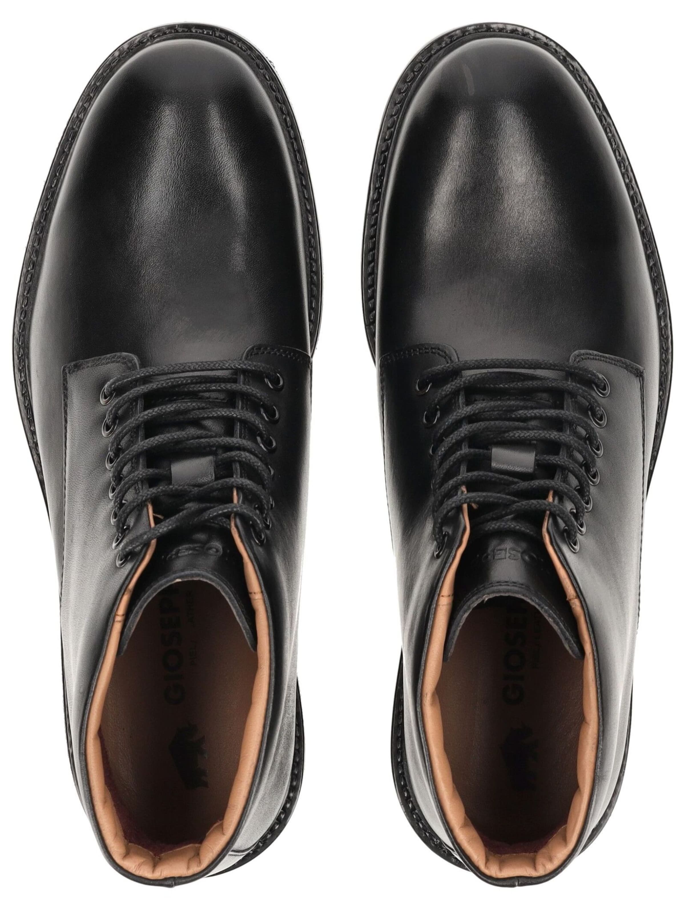 GIOSEPPO Schnürstiefel in Schwarz: oben