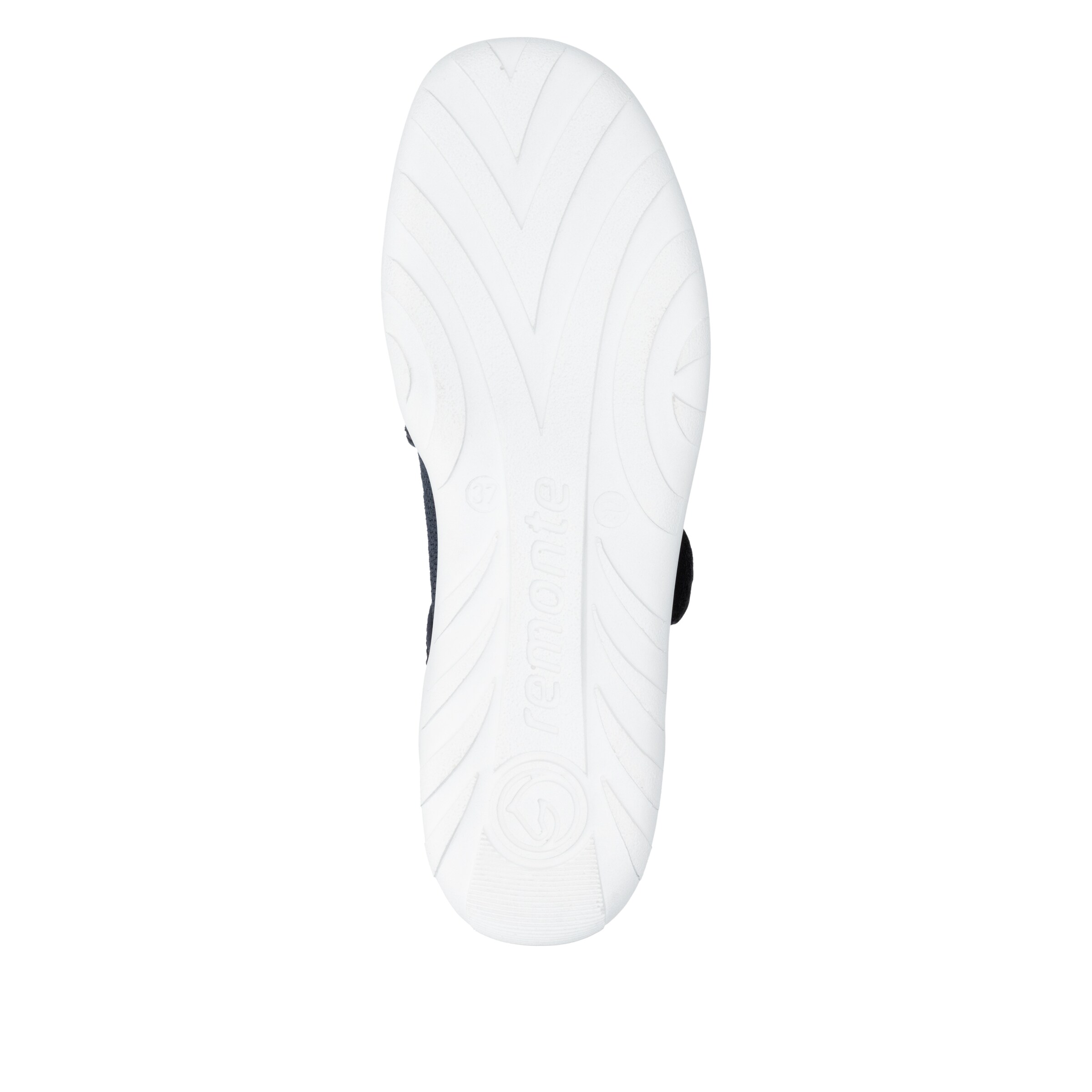 REMONTE Ballet Flats with Strap in Blue