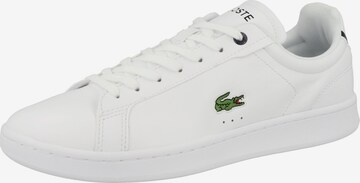 LACOSTE Sneakers laag 'Carnaby Pro' in Wit: voorkant