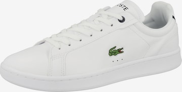 Sneaker bassa 'Carnaby Pro' di LACOSTE in bianco: frontale