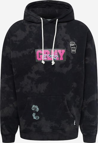 Grimey Sweatshirt in Zwart: voorkant