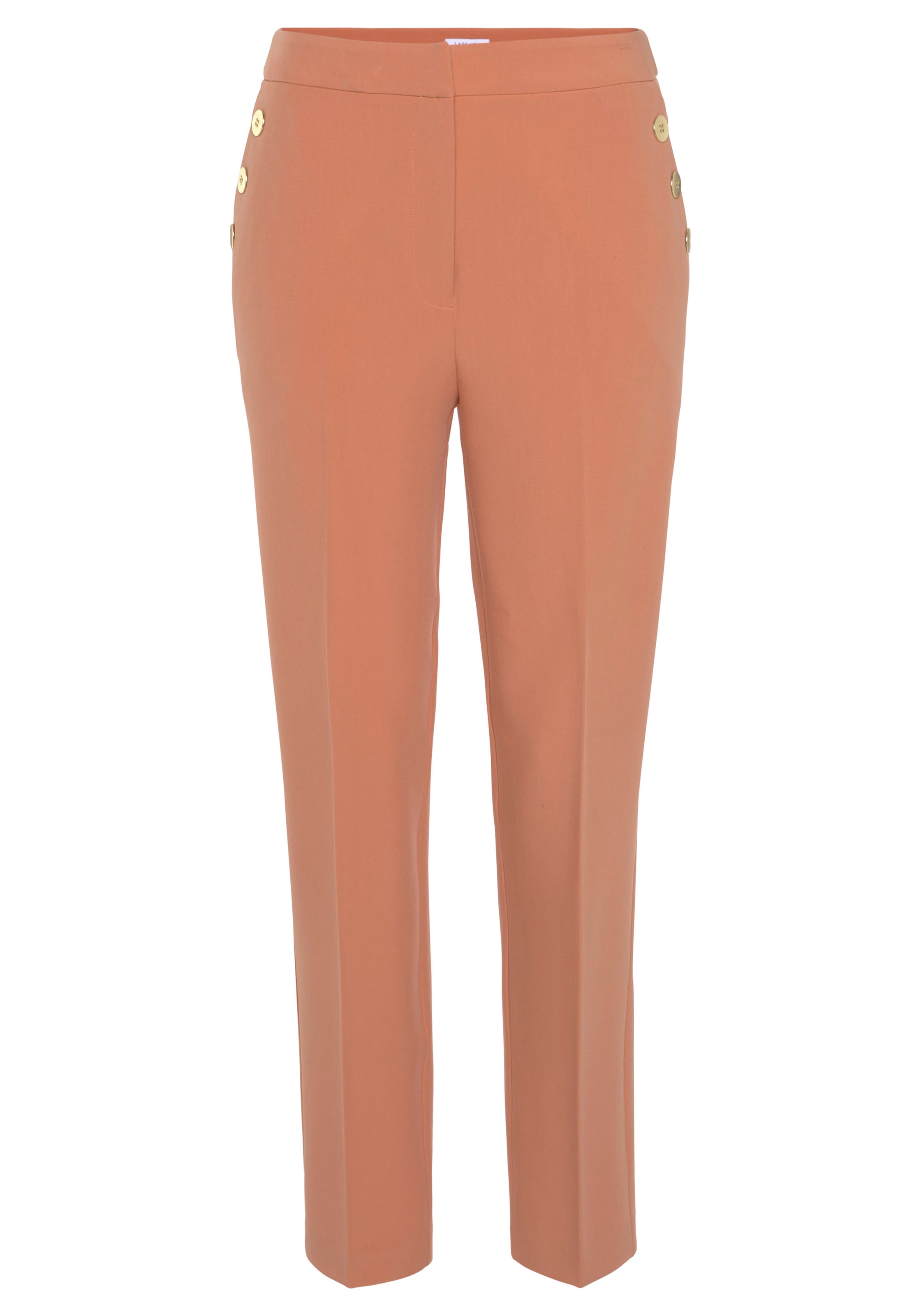 LASCANAHlače na crtu - narančasta boja: prednji dio