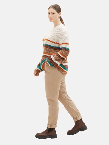 Tom Tailor Women + Pullover in Beige