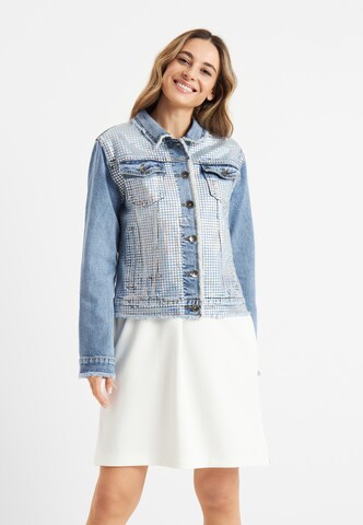 Frieda & Freddies NY Jacke in Blau: Vorderseite