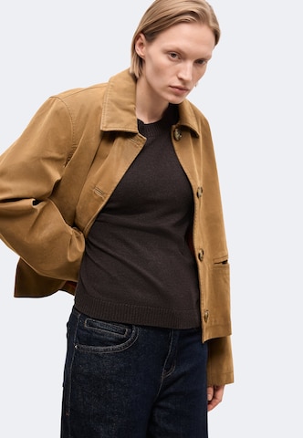 Pull-over 'Am44ber' ZABAIONE en marron : devant