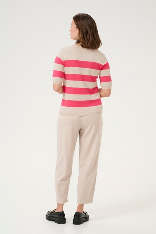 Pull-over 'Lizza' Kaffe en beige