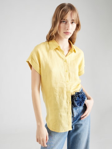 Camicia da donna 'BROONO' di Lauren Ralph Lauren in giallo: frontale