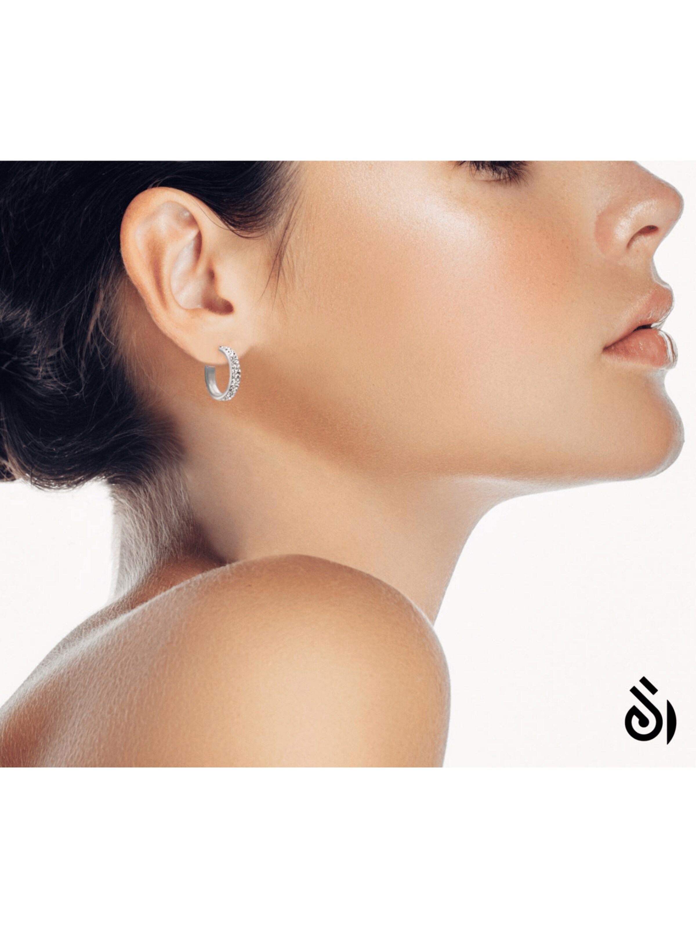 ARS-ARGENTI Earrings 'ETERNAL SHINE' in Silver