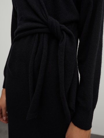 Robes en maille 'Lena' EDITED en noir