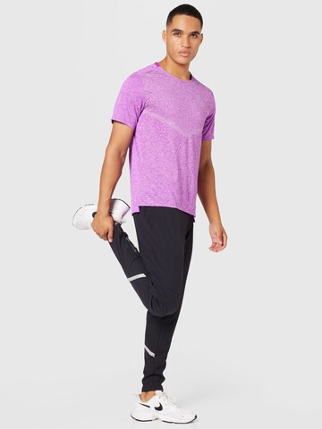 NIKE Performance shirt 'Rise 365' in Purple