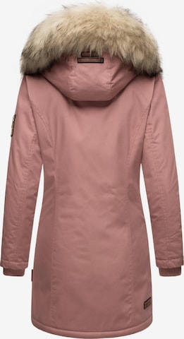 NAVAHOO Χειμερινό παλτό 'Cristal' σε ροζ