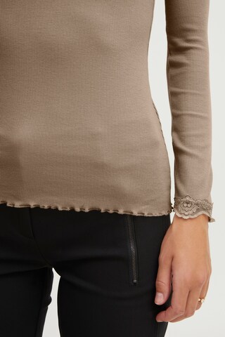 Fransa Langarmshirt in Beige