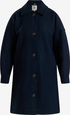 DreiMaster Vintage Between-Seasons Coat in Blue: front