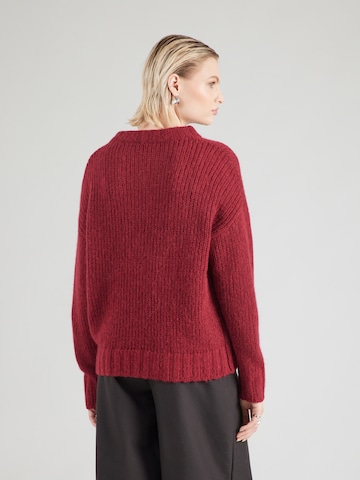 HUGO Pullover 'Sloossy' i rød