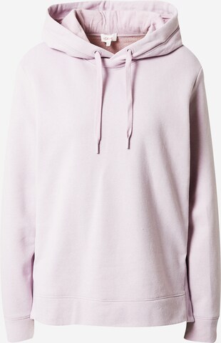 Sweat-shirt s.Oliver en violet : devant