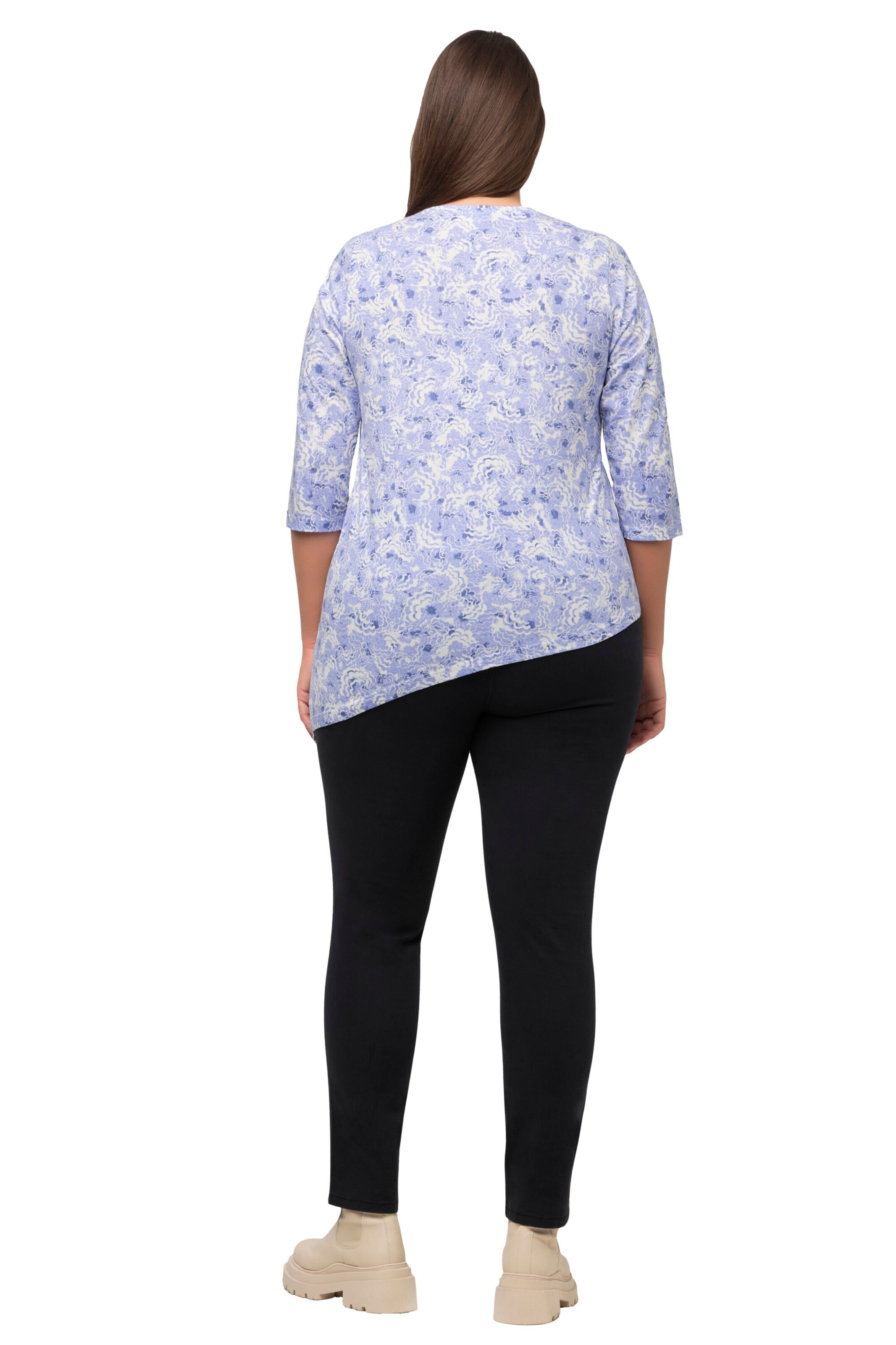 Ulla Popken Shirt in Blauw